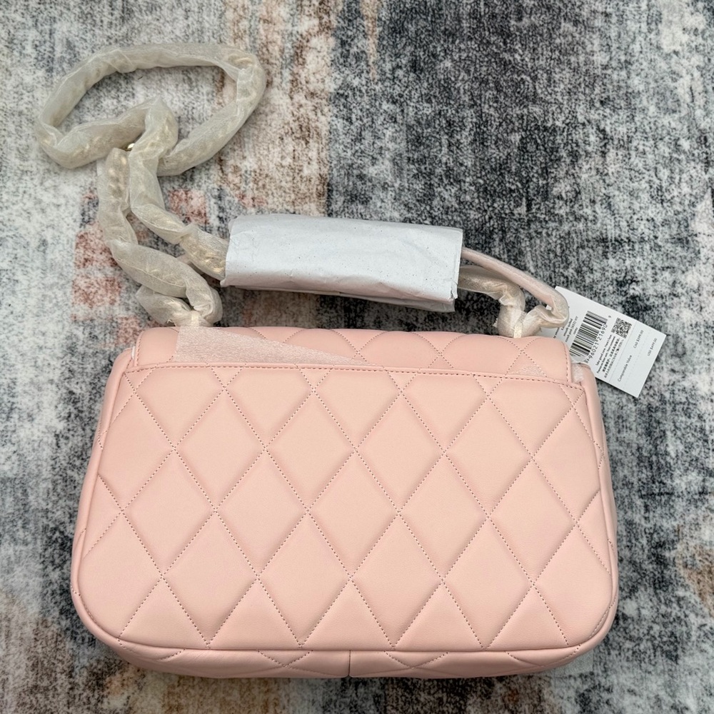 Kate Spade Carey Smooth Quilted Leather Conch Pink - Picture 2 of 3